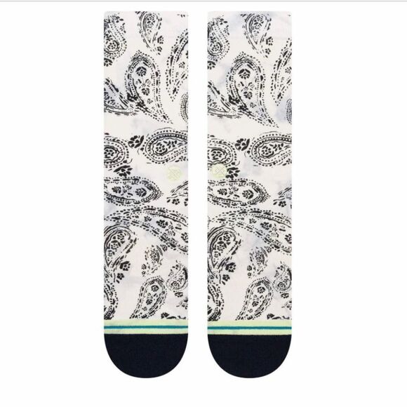 STANCE UNISEX NWT BUTTERBLEND W/INFIKNIT CREW HEIGHT MEDIUM PAIZLEY VINTAGE - Picture 2 of 7